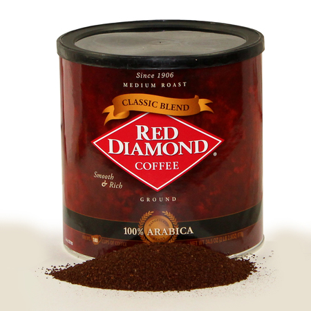 Red Diamond Classic Coffee Can 2.16lbs, PK6 -  107865
